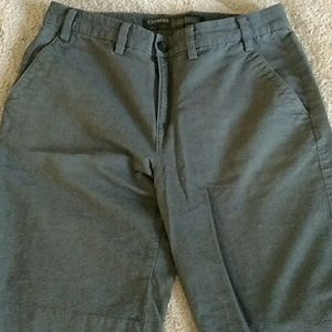 Men’s Express gray shorts